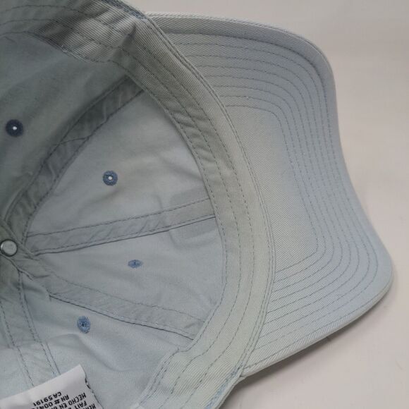 American Needle Men's Slideback Hat Light Blue Adjustable Embroidered Logo - Picture 10 of 12